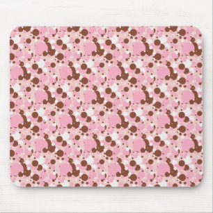 Neapolitan Dots 01-Lt Pink-Mousepad Mousepad