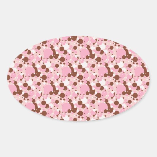Neapolitan Dots 01-Lt Pink-OVAL STICKERS (Vorderseite)