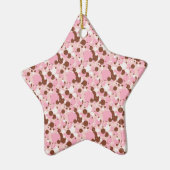 Neapolitan Dots 01-Lt Pink-STAR ORNAMENT (Links)