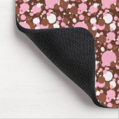 Neapolitan Dots 03 Braun M-COMPUTER MOUSEPAD (Ecke)