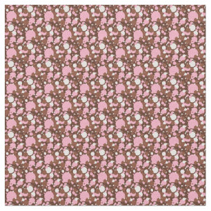 Neapolitan Dots-3-Medium braune FABRIC Stoff