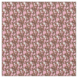 Neapolitan Dots-3-Medium braune FABRIC Stoff