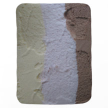 Neapolitan Ice Cream Baby Blanket