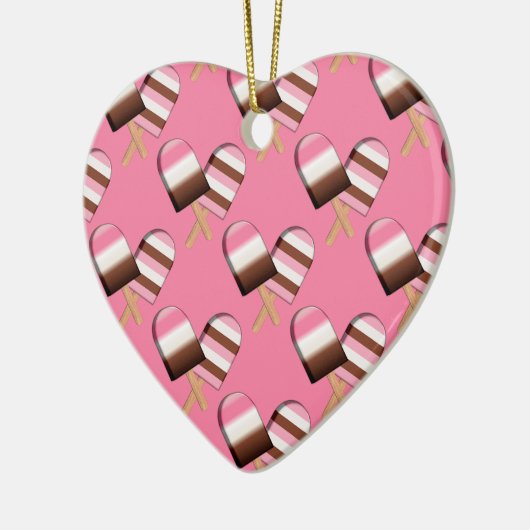 Neapolitan Ice Cream Bars 01-HEART ORNAMENT (Links)