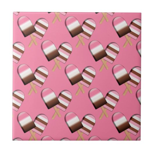 Neapolitan Ice Cream Bars 01-KERAMIK TILE Fliese (Vorderseite)
