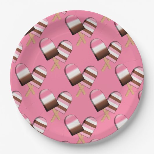 Neapolitan Ice Cream Bars 01-PAPER PARTY TELLER (Vorderseite)