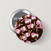 Neapolitan Ice Cream Bars 2-BUTTON-BUTTON Button (Vorne & Hinten)