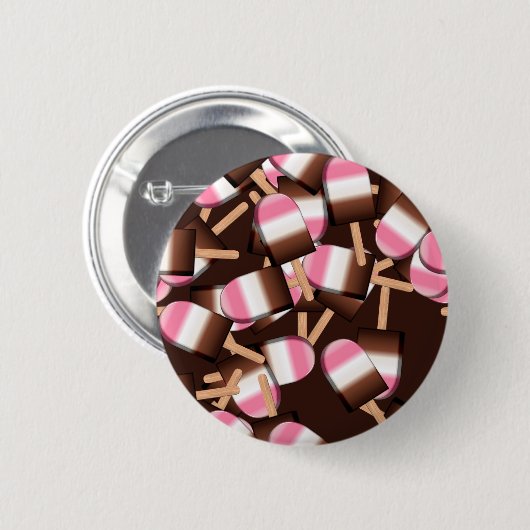 Neapolitan Ice Cream Bars 2-BUTTON-BUTTON Button (Vorne & Hinten)