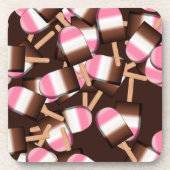 Neapolitan Ice Cream Bars 2-DRINK UNTERSETZER (Vorderseite)