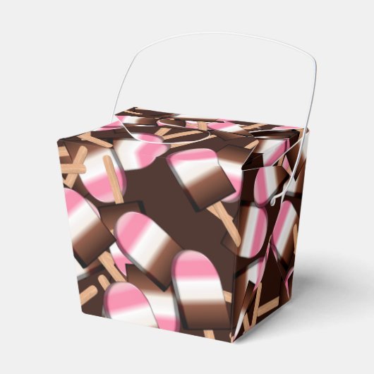 Neapolitan Ice Cream Bars 2-FAVOR BOX, Ausnehmen Geschenkschachtel (Vorderseite)