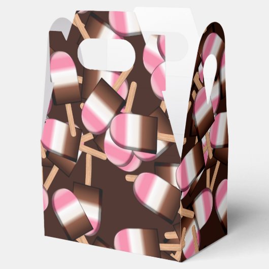 Neapolitan Ice Cream Bars 2-GASTGESCHENK BOX, Gabl Geschenkschachtel (Geöffnet)