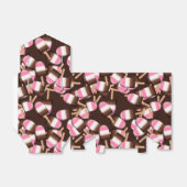 Neapolitan Ice Cream Bars 2-GASTGESCHENK BOX, Zelt Geschenkschachtel (Ungefaltet)