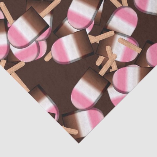 Neapolitan Ice Cream Bars 2-Tissue Seidenpapier (Ausschnitt)