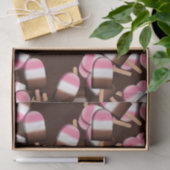 Neapolitan Ice Cream Bars 2-Tissue Seidenpapier (Geschenk)