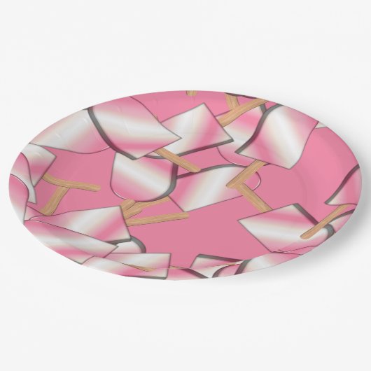 Neapolitan Ice Cream Bars Straw/Vanil PAPER TELLER (Schrägansicht)