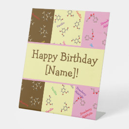 Neapolitan Ice Cream Chemie Party Sockelschild