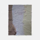 Neapolitan Ice Cream Fleece Blanket (Vorderseite)