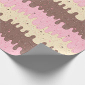 Neapolitan Ice Cream Geschenkpapier (Ecke)