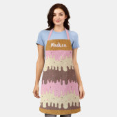 Neapolitan Ice Cream Schürze (Getragen)