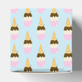 Neapolitan Ice Creme Cone Muster Geschenkschachtel (Oben)