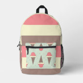 Neapolitan Ice Creme Rucksack (Vorderseite)