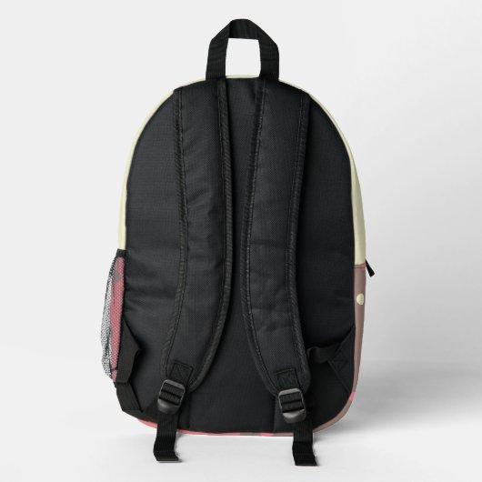 Neapolitan Ice Creme Rucksack (Rückseite)