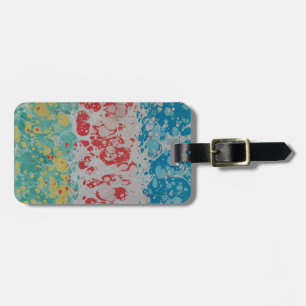 Neapolitan Marbling Gepäckanhänger