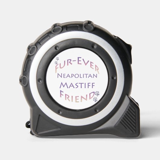 Neapolitan Mastiff Furever Maßband (Vorderseite)