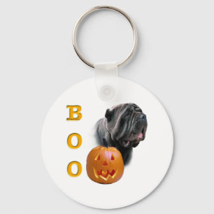 Neapolitan Mastiff Halloween BOO Schlüsselanhänger