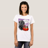 Neapolitan Mastiff Halloween Candy T-Shirt (Vorne ganz)