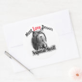 Neapolitan Mastiff Liebe Drool Sticker (Umschlag)