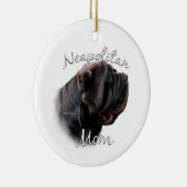 Neapolitan Mastiff Mama 2 Keramik Ornament (Rechts)
