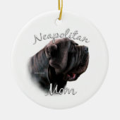 Neapolitan Mastiff Mama 2 Keramik Ornament (Vorne)