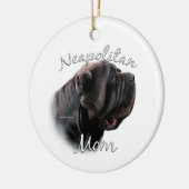 Neapolitan Mastiff Mama 2 Keramik Ornament (Links)
