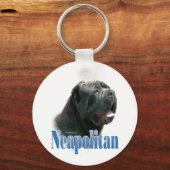 Neapolitan Mastiff; Mastino Napoletano; Neo Schlüsselanhänger (Vorderseite)