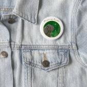 Neapolitan Mastiff Peace Button (Beispiel)