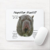Neapolitan Mastiff (Tawny) Historisches Design Mousepad (Mit Mouse)