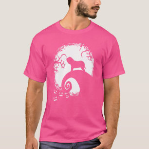 Neapolitan Mastiff und Moon Halloween T-Shirt