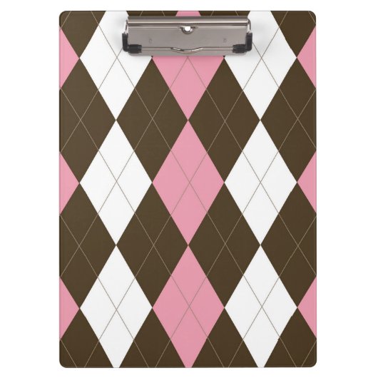 Neapolitan Raute Clipboard Klemmbrett (Vorderseite)