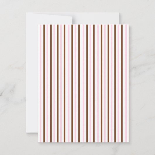 Neapolitan Sundae Einladung (Rückseite)