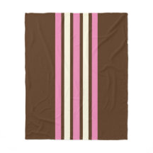 Neapolitane Krustendecke (braun, rosa & creme)