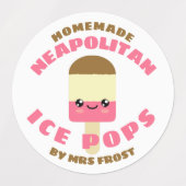 Neapolitaneis-Pop Etiketten (Design 1)