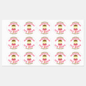 Neapolitaneis-Pop Etiketten (Blatt)