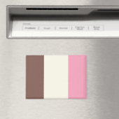 Neapolitanes Eiscreme-Muster Magnet (In Situ (Geschirrspüler))