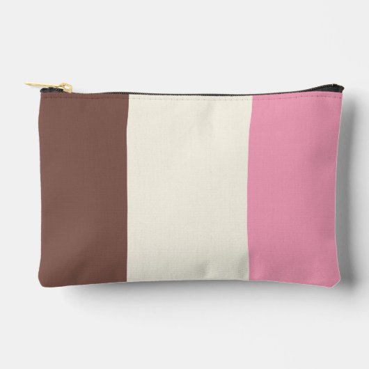 Neapolitanes Eiscreme-Muster Zubehörtasche (Vorderseite)