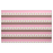Neapolitanes Eiscreme Streifen Muster Stoff (Fat Quarter (45,7 x 55,9 cm))