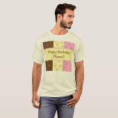 Neapolitanes Ice Cream Party Parterre Shirt (Vorne ganz)