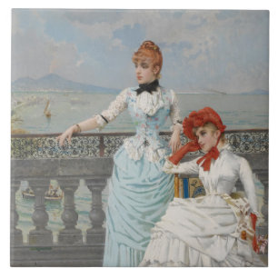 Neapolitanische Beauties (elegante italienische ju Fliese