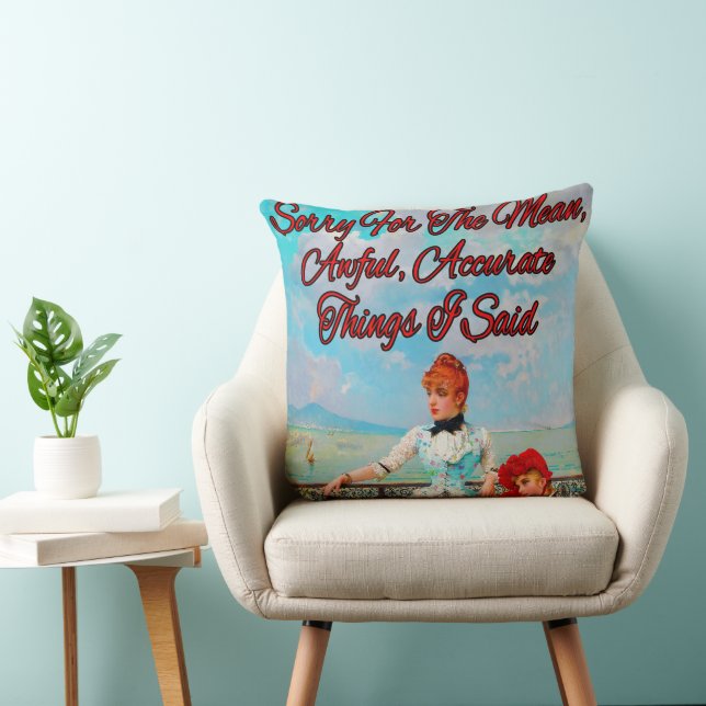 Neapolitanische Beauties von Vittorio Matteo Corco Kissen (Stuhl )