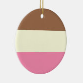 Neapolitanische Eiscreme Keramik Ornament (Rechts)